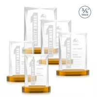 Messina Award on Alberton Base - Amber