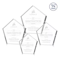 Belmar Pentagon Award - Clear
