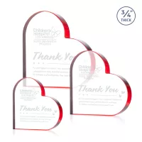 Davina Heart Award - Red