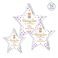 Esna Star VividPrint™ Award - Clear