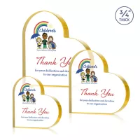 Davina Heart VividPrint™ Award - Gold