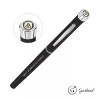 Garland® Tactical Custom Textured Rollerball Pen - Chrome