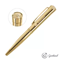 Garland® Executive Signature Cust Emblem Rollerball Pen Gold