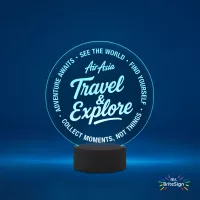 mr.BriteSign LED Acrylic Sign - Round