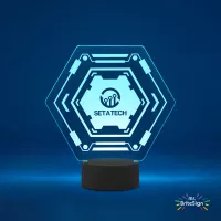 mr.BriteSign LED Acrylic Sign - Hexagon