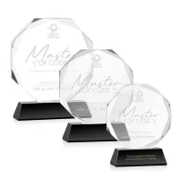 Acadian Award on Newhaven Base - Black