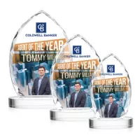Wilton VividPrint™ Award on Alberton Base - Clear