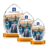 Wilton VividPrint™ Award on Alberton Base - Amber