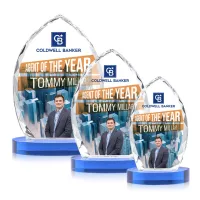 Wilton VividPrint™ Award on Alberton Base - Sky Blue