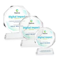 Acadian VividPrint™ Award on Newhaven Base - Clear