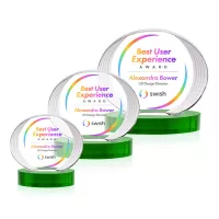 Sheraton VividPrint™ Award on Base - Green