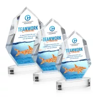 Norwood VividPrint™ Award on Alberton Base - Clear