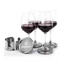 Baldoni Coasters & Oldham Wine Set
