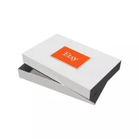 White Apparel Debossed Box