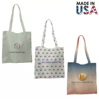 12x14 Full-Color Poly Canvas Tote Bag
