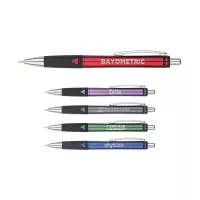 Calero Gel Pen w/Ribbed Rubber Grip