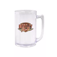 16 Oz. Plastic Fluted Beer Mug w/Handle