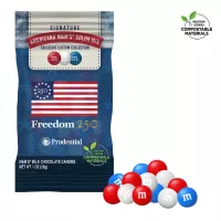 Freedom250 - M&M'S® 1 oz. ECO-Digibag, Compostable & Full Color