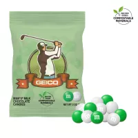 Golf - 2oz Color Choice M&M'S® ECO-Digibag, & Full Color