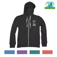 America250 ACE Ladies' Super Soft Whisper Fleece Full Zip Hoodie