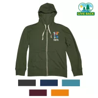 America250 ACE Men's Super Soft Whisper Fleece Full Zip Hoodie