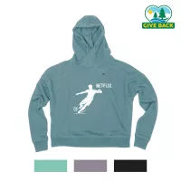 Soccer ACE Ladies Cropped Boxy Hoodie