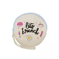 Continued Pancake To Go Pouch (Natural Canvas)
