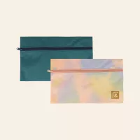 Large Zip Front Pouch (RipStop)- 1000D RPET