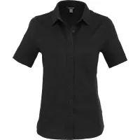 TATRA Eco Short Knit Button Up Sleeve Shirt - Women's