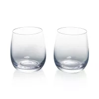 Set of 2 Stemless Wine Glasses