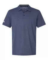 Adidas® Men's 4-Way Stretch Printed Polo Shirts