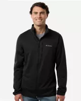Columbia® Men's Essential Hike™ Grid Fleece Full-Zip Sweater