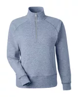 J. America® Women's Electric Fleece Quarter-Zip Sweatshirt