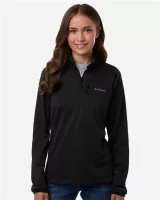 Columbia® Women's Essential Hike™ Grid Fleece Half-Zip Pullover