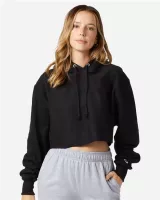 Champion® Women's Reverse Weave® Hooded Cropped Sweatshirt