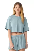 BELLA+CANVAS® Women's Heavyweight Garment-Dyed Cropped Tee