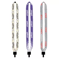 3/4" Dye-Sublimation Lanyard with Non-Swivel Plastic Hook