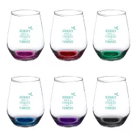 Perfected 12 oz Silicia Stemless Wine