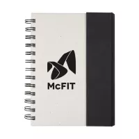 Wormer Spiral Bound Journal w/Sticky Notes