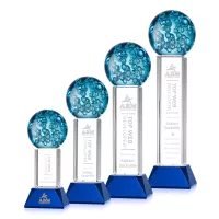Addison Award on Stowe Base - Blue