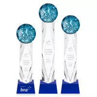 Addison Award on Toscana Base - Blue