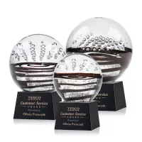 Serenity Award on Robson Base - Black