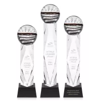 Serenity Award on Toscana Base - Black