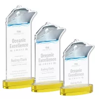 Voyager Award on Alberton Base - Gold