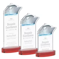 Voyager Award on Alberton Base - Red