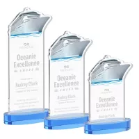 Voyager Award on Alberton Base - Sky Blue