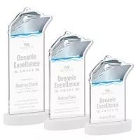 Voyager Award on Alberton Base - White