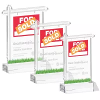 Real Estate Award - Clear
