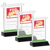 Real Estate Award - Black