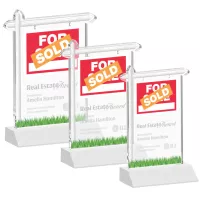 Real Estate Award - White
